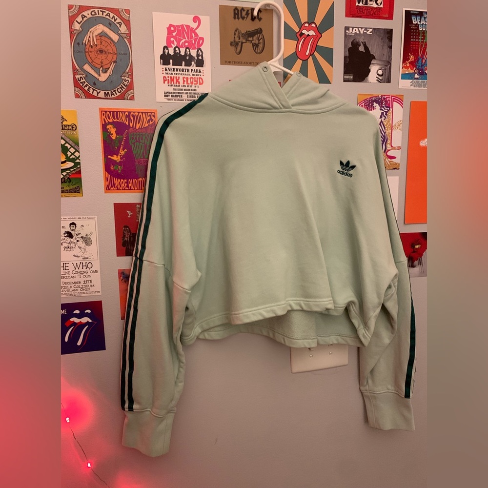 Adidas Originals Cropped hoodie, Size M, in good condition